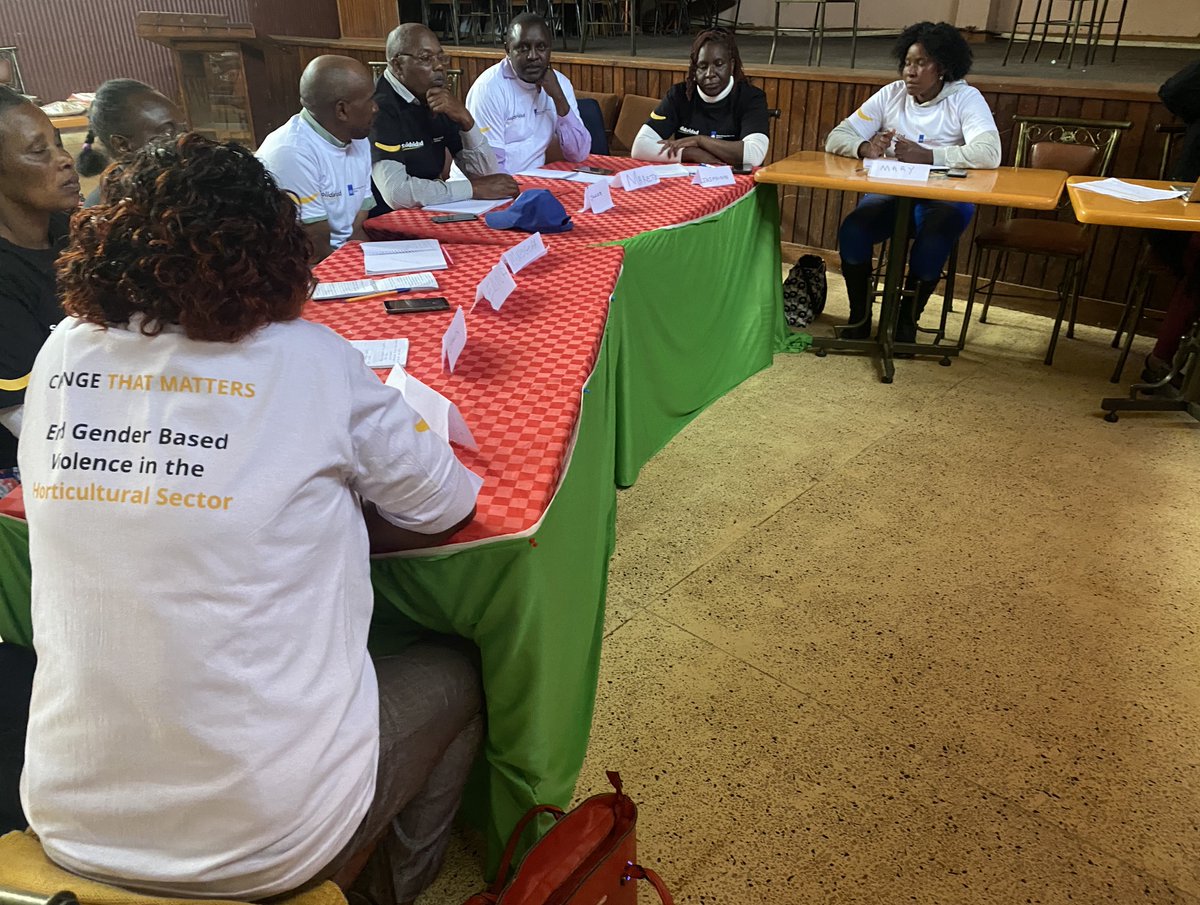 #Inclusivity is one of the pillars of #Sustainability for <a href="/Solidaridadnetw/">Solidaridad Network</a>. RS! Fresh Food Products, Kenya by <a href="/SolidaridadECA/">Solidaridad East and Central Africa</a> has today started a series of trainings on #Gender and #Social Inclusion to be done in 4 counties <a href="/GillianMercyA/">Gillian</a> <a href="/bonmulandi/">Bonnie</a>