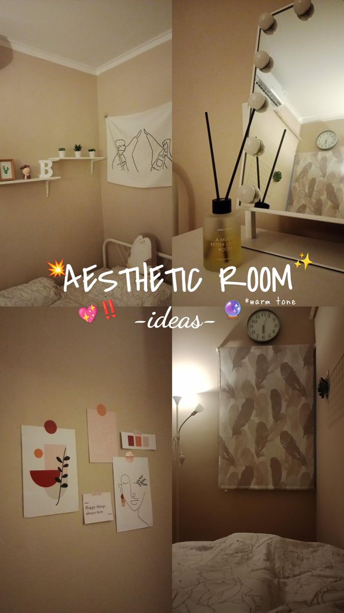 belxgyn's tweet photo. AESTHETIC BEDROOM TIPS‼️🙀🤎
a thread—

note : semuanya ku beli di toko oren kecuali barang² yg besar belinya di informa &amp; ikea ya! :) https://t.co/vCF53keTPG