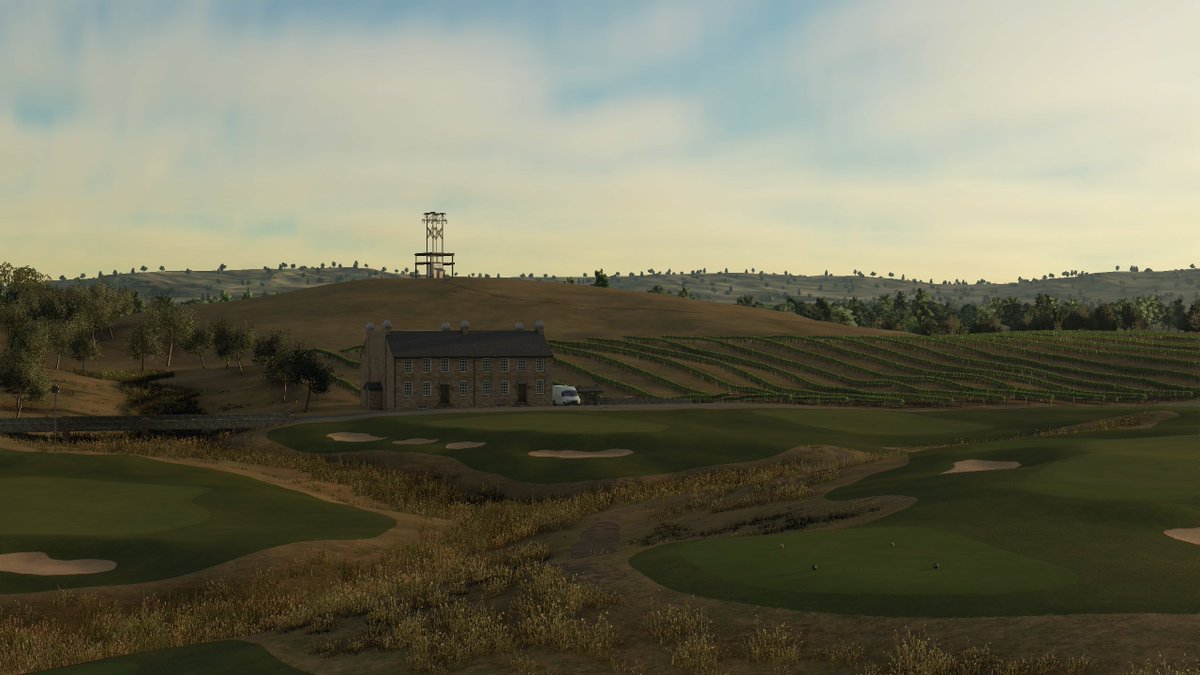 Zarathustraq's tweet image. After a lot of work, &quot;Aetna&quot; , My Napa Valley inspired @TGCTours  CC contest course is back in action on @PGATOUR2K #PGATOUR2k23 
Enjoy playing through the countryside amongst the vineyards!
