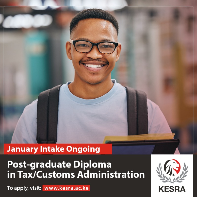 KESRA_KRA's tweet photo. The future belongs to the competent👊🏽👊🏽. Get good, get better, be the best.
Enrol for our flagship programs, from Certificate all through to Masters and let KESRA be your spring board to a rewarding career.
Do not miss out on the January 2023 intake.
#BeTaxSmart