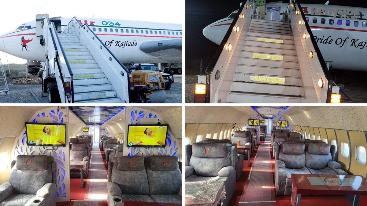 Kenyans.co.ke on Twitter "Inside Club 034 designed from an old plane