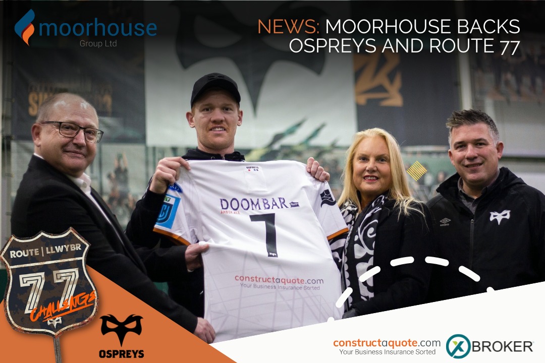 MoorhouseGroup are proud to announce our partnership with <a href="/ospreys/">Ospreys</a> delivering their Route 77 community initiative within rugby clubs.

We are looking forward to working with the full team at the Ospreys both in the community and as their preferred commercial insurance provider