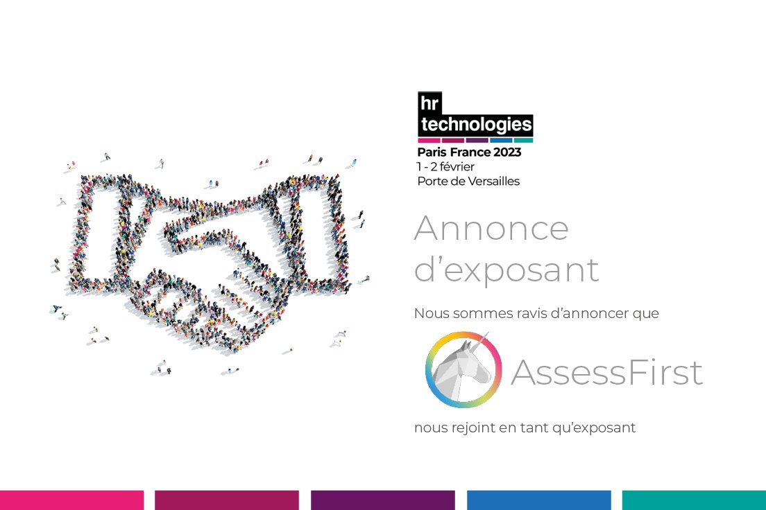 HRTechFR's tweet image. AssessFirst développe une solution de recrutement prédictif qui permet aux entreprises d’anticiper la capacité de leurs candidats et collaborateurs à réussir et à s’épanouir en poste.

Rendez-vous au stand G30 les 1 et 2 février prochains ! 

#HRTechFr #Assessfirst