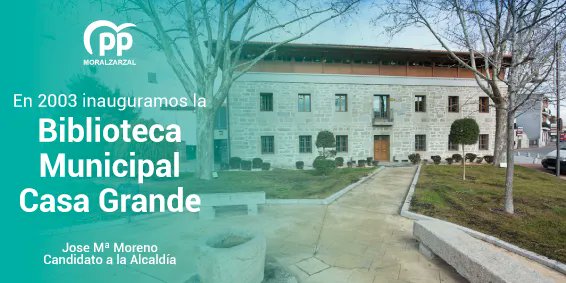 JMMorenoMartin's tweet photo. La #Biblioteca Municipal Casa Grande fue inaugurada el 12 de mayo de 2003. Una instalación espectacular ubicada en un edificio singular de 1885. Se conservó su fachada, ya que es edificio protegido. Está construida con muros de piedra y teja árabe. Su patio es un #jardín público. https://t.co/APiTPyk4oG