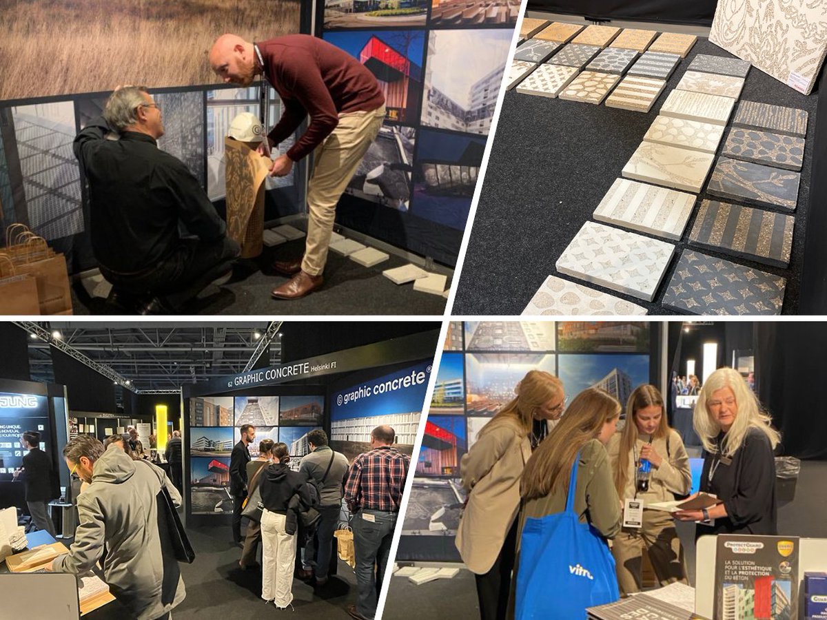 It was such a great time to meet&amp;talk with you after a long time.  We were pleased to hear your thoughts, insights and inspiration. We'd love to hear more from you again soon!

#graphicconcrete #concretearchitecture #precastconcrete #event #AWDK #AWFR #AWDE #AWES #AWNO