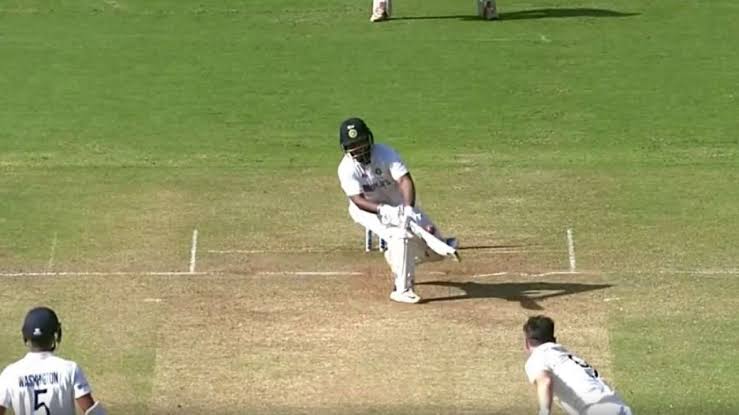 BoiesX45's tweet photo. Number of likes on this tweet = Rishabh Pant's score in 1st Inning. 
#BANvIND https://t.co/cBEDsuSP8z