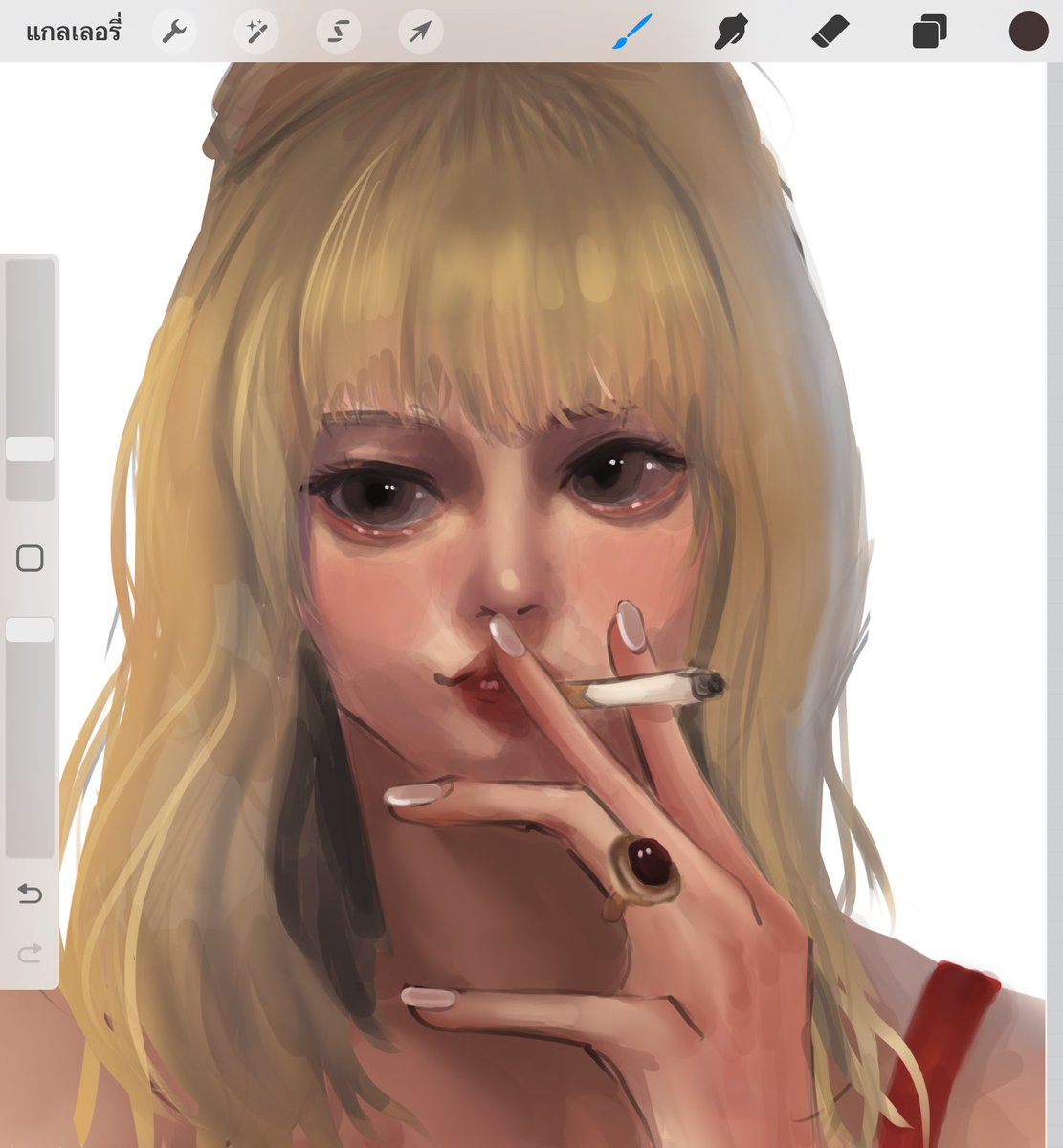 「ดูแปกมั้ยอะ;-; มะมั่นใจแง 」|MarB ˚☁️૮(ˊ ᵔ ˋ)ა cms open!のイラスト