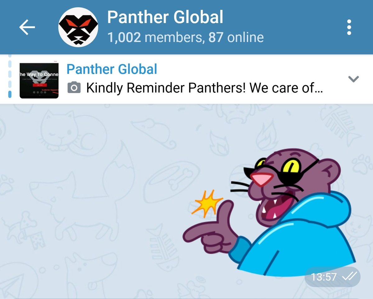 PantherX Support tweet media