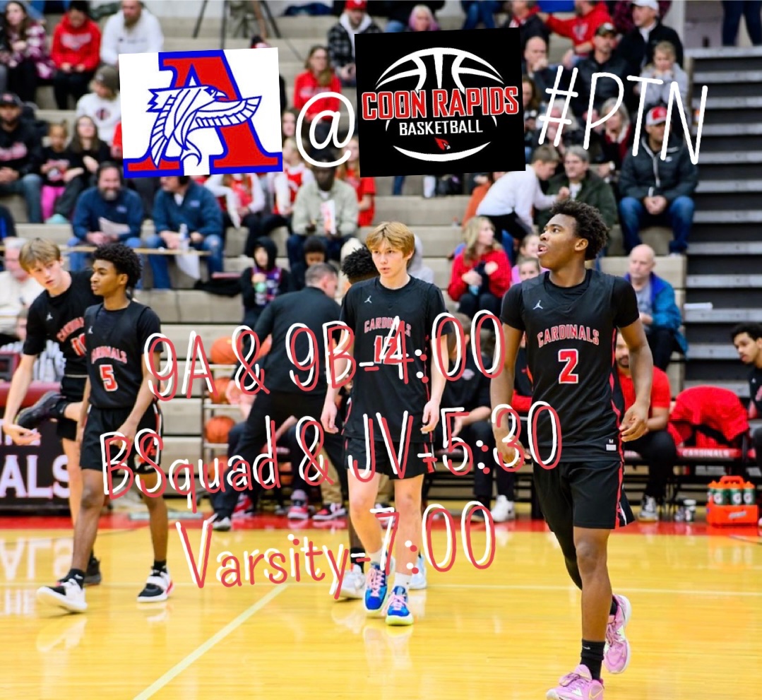 Coon Rapids Boys Hoops tweet media