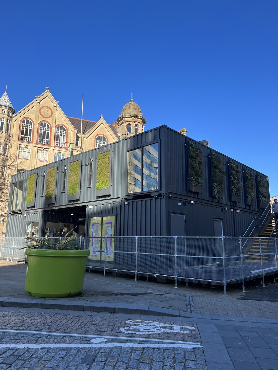 miagajree's tweet photo. Shopper have been left ‘disappointed’ after new container park is built in the City Centre. 🏬 @SheffCouncil #fargatecontainerpark https://t.co/3VIhQBrJRv