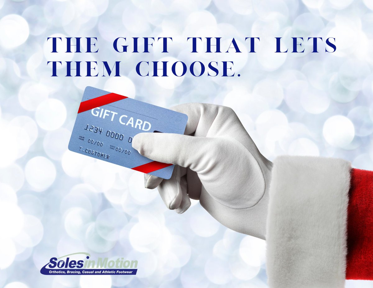 It's the most wonderful time of the year, be merry and bright and make it about them! Give the gift that lets them choose. 

#giftcards #giftidea #holidaygifting #giftcardseason #giftcardsavailable