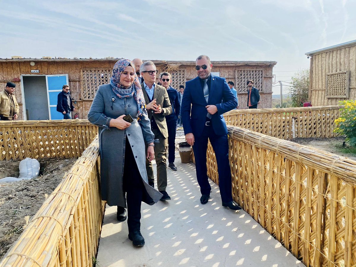NorwayAmbJordan's tweet photo. #WorldHeritage Iraqi Marshes face difficulties caused by climate change and decreasing water levels💧

Representatives from Dhi Qar spoke of the challenges affecting the lives of the people here.

Many have had to leave, putting these historic communities and traditions in danger https://t.co/Pxe3LSVsLZ