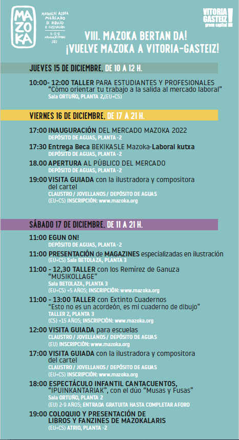 🧑‍🎓¿Eres estudiante de último grado en las Industrias Culturales y Creativas y quieres saber cómo salir al mercado laboral?

👩‍🎓¿O eres un/a profesional que acaba de salir pero quiere tener una foto global?

ACÉRCATE este Jueves 15 a Montehermoso (Sala Ortuño).

⏰ 10:00-12:00 👇