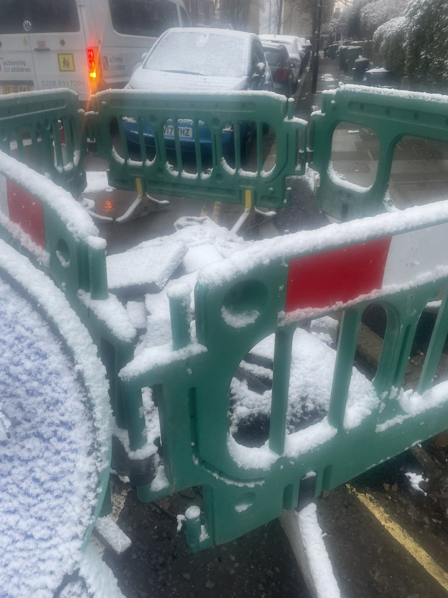 Rcharney's tweet photo. @LBRUT this rubble has been sat at the corner of dancer road and Chilton road for weeks following road works. Can you remove please? https://t.co/LlFeiS9iib