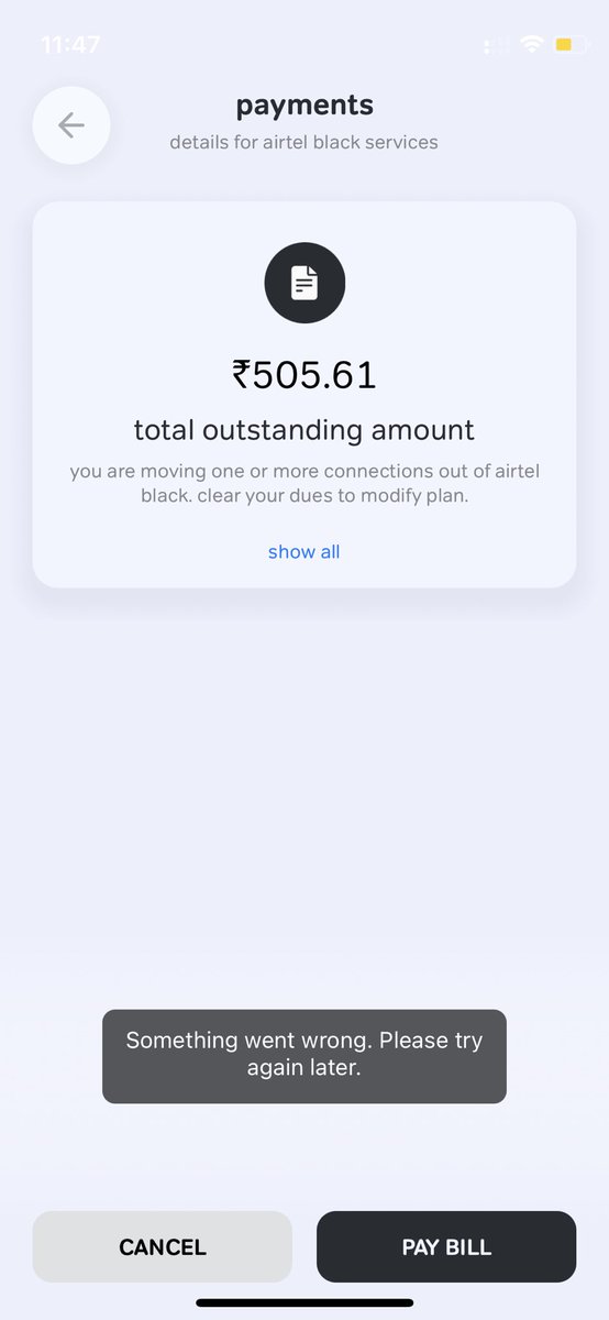 on_kara_re (@advphulmamdikar) on Twitter photo You can’t leave the service or speak with customer care once you join it.Trying to get rid of you for a month now but shows same message,ended up paying a month’s bill to this fraud company without even using it. Fraudulent cheap people #airtelsucks <a href="/Airtel_Presence/">Airtel Cares</a> You can’t leave the service or speak with customer care once you join it.Trying to get rid of you for a month now but shows same message,ended up paying a month’s bill to this fraud company without even using it. Fraudulent cheap people #airtelsucks <a href="/Airtel_Presence/">Airtel Cares</a>