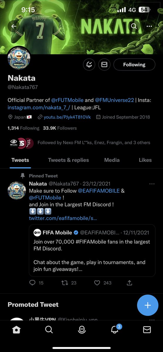 Naroy_fifa's tweet photo. @Nakata767 @EAFIFAMOBILE https://t.co/NoHsX4FxMb
