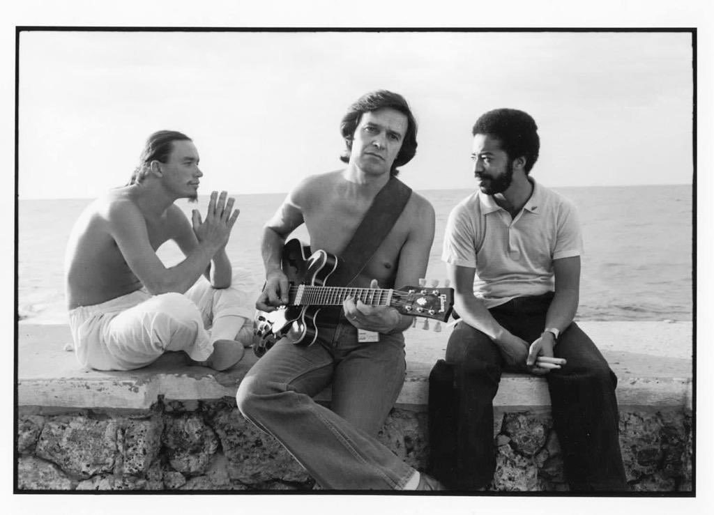 Belated Happy Birthday to the immortal drummer Tony Williams. Seen here with the unforgettable Jack Pastorius and me. Havana 1979. I miss you still…