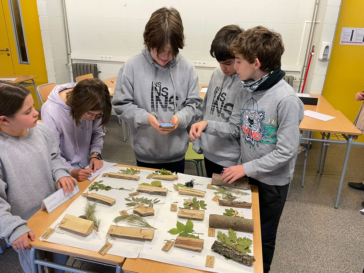 inspuigreig's tweet photo. Dimecres els alumnes de 1r d’ESO van gaudir de la xerrada sobre el “El BOSC i el canvi climàtic”, seguit del “Coneixes el BOSC que t’envolta?” per Dolors Graude la UPC Manresa i Directora de @ExploratoriRN
https://t.co/Bpj2RFsn7B https://t.co/Y25q3rhWvG