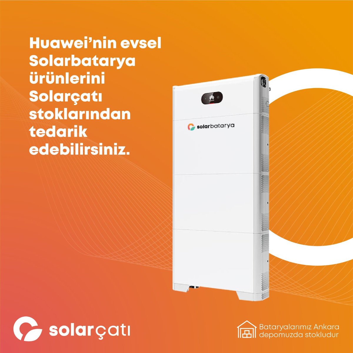 Solarcati's tweet photo. Solarçatı, Huawei’nin evsel invertör ve batarya kategorisinde resmi tedarikçisi olmuştur.

@HuaweiTurkiye @HuaweiSolar

#solarçatı #ÇATIGES #solarenergy #yenilenebilirenerji #temizenerji #yesilenerji #ozgurenerji #pasifgelir #huawei #huaweisolar https://t.co/Lha1M3iRWa