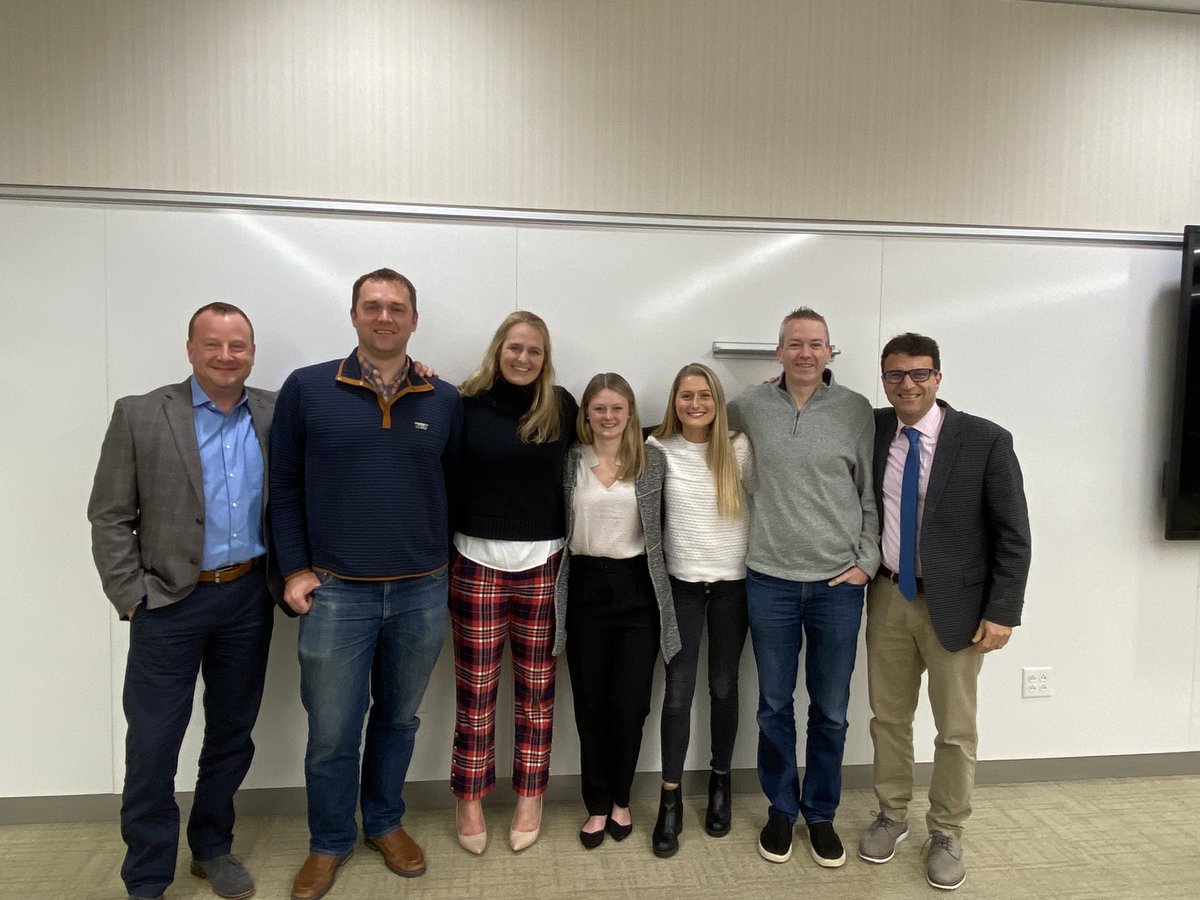 Thank you to these six wonderful <a href="/bryantalumni/">Bryant University Alumni</a> for coming back to campus and judging MBA presentations last night! <a href="/intbizprof/">Madan Annavarjula</a> <a href="/ProfDiya/">Diya Das</a>