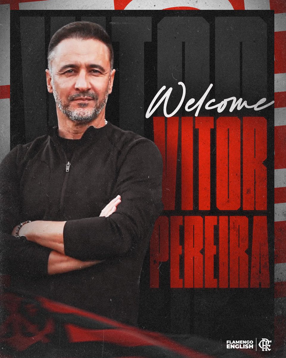 Flamengo_en's tweet photo. Welcome, Vitor Pereira!

Flamengo has come to an agreement with Vitor Pereira for the 2023 season. https://t.co/BU74FDZ0U5