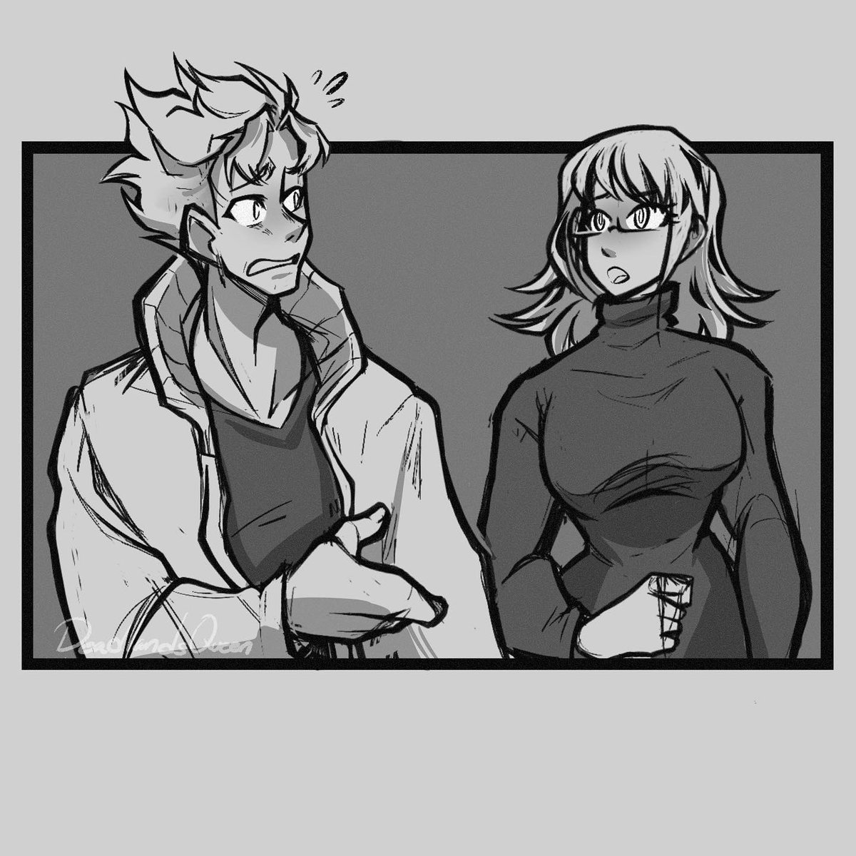 DeadlandsFreak's tweet photo. Happy stressed out birthday Hitomi 
#bnha #todoroki #todorokisiblings #bnhaoc https://t.co/eJWOY18ODs