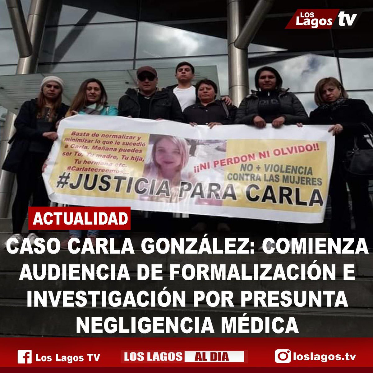 🔴CASO CARLA GONZÁLEZ: COMIENZA AUDIENCIA DE FORMALIZACIÓN E INVESTIGACIÓN POR PRESUNTA NEGLIGENCIA MÉDICA🔴
Aquí nota👇🏻
m.facebook.com/story.php?stor…

#valdiviacl