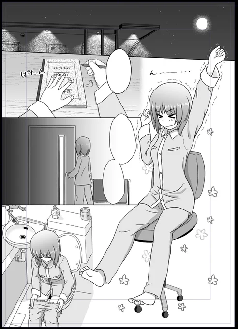 >RT   ラフなラフから線画を起こせる人は尊敬する 私は相変わらず下描きの時点でガッチリ線が固まってなきゃ無理なので 
もっとラフな状態から線を起こしたい……たぶんそのほうが早いから…… 