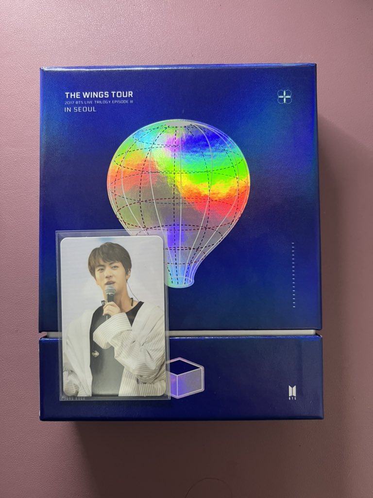 karissajocson's tweet photo. wts lfb ph only

THE WINGS TOUR DVD WITH JIN PC
✅complete inclusions
✅mint condition

💰P6200.00 + LSF

🏷️bts jin help rt https://t.co/p35aJHnoSm