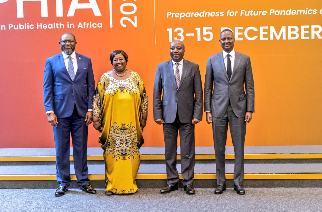 This morning, PM Ngirente officiated the opening ceremony of the second edition of the Conference on Public Health in Africa (#CPHIA2022), taking place at Kigali Convention Center from 13-15 December 2022.