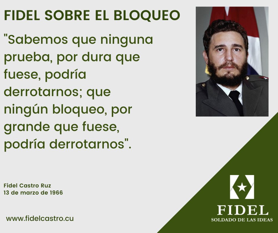 Jamás claudicaremos por difíciles que sean los tiempos. #Cuba #LatirAvileño #BoliviaUnidosPorMás