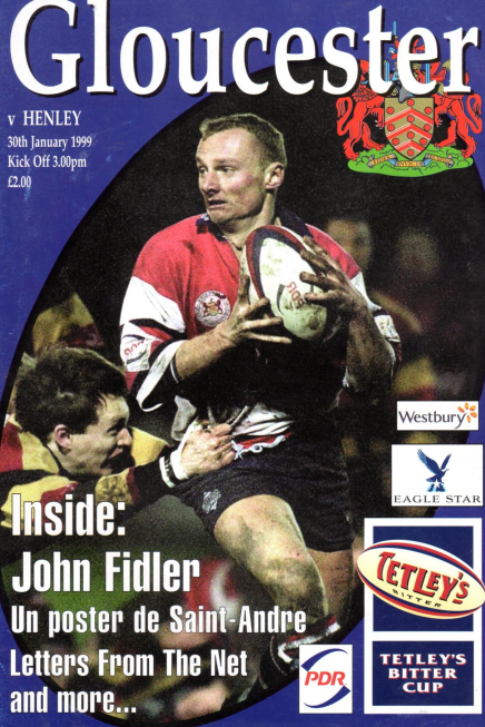 gr_foundation's tweet photo. HERITAGE | #GlosOnThisDay

On January 30th 1999, @HenleyHawks visited Kingsholm in the 5th round of the cup.

𝗚𝗟𝗢𝗨𝗖𝗘𝗦𝗧𝗘𝗥 𝟯𝟭-𝟵 𝗛𝗘𝗡𝗟𝗘𝗬

T: Rory Greenslade-Jones, Terry Fanolua (2), Simon Mannix (2)
C: Simon Mannix (3) https://t.co/H0t3bjf3Rx