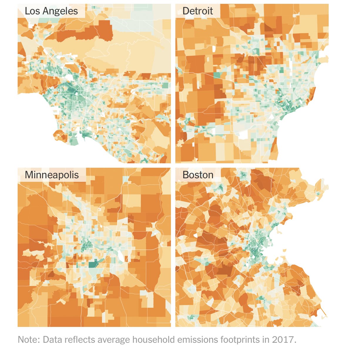 the_transit_guy's tweet image. People who live in urban spaces with access to transit have a far smaller carbon footprint than the car dependent suburbs. Please stop suggesting urban sprawl is remotely good for the environment.