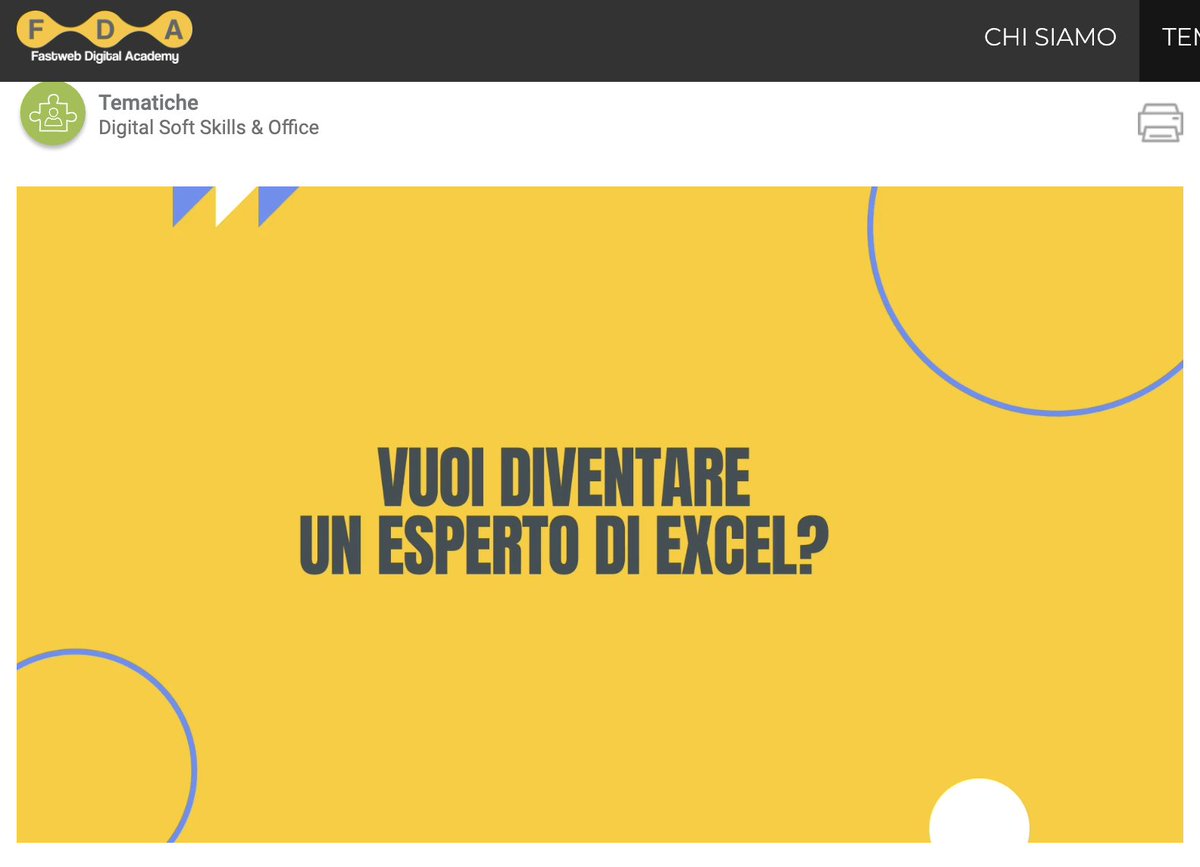 spoldimax's tweet photo. Excel corso base GRATUITO per gli abbonati. Un benefit utile per crescere il proprio knowledge e produttività. 👏🏻Bravi @FASTWEB https://t.co/318oeDvEHd