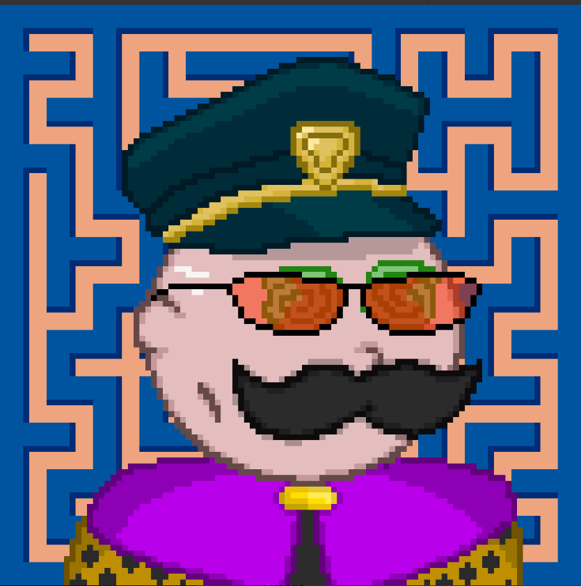 Mi <a href="/MrPixel_NFT/">Mr. Pixel</a> del sorteito de <a href="/NftOasisT/">NftOasisT Tabi 🟧</a>. Una maravilla