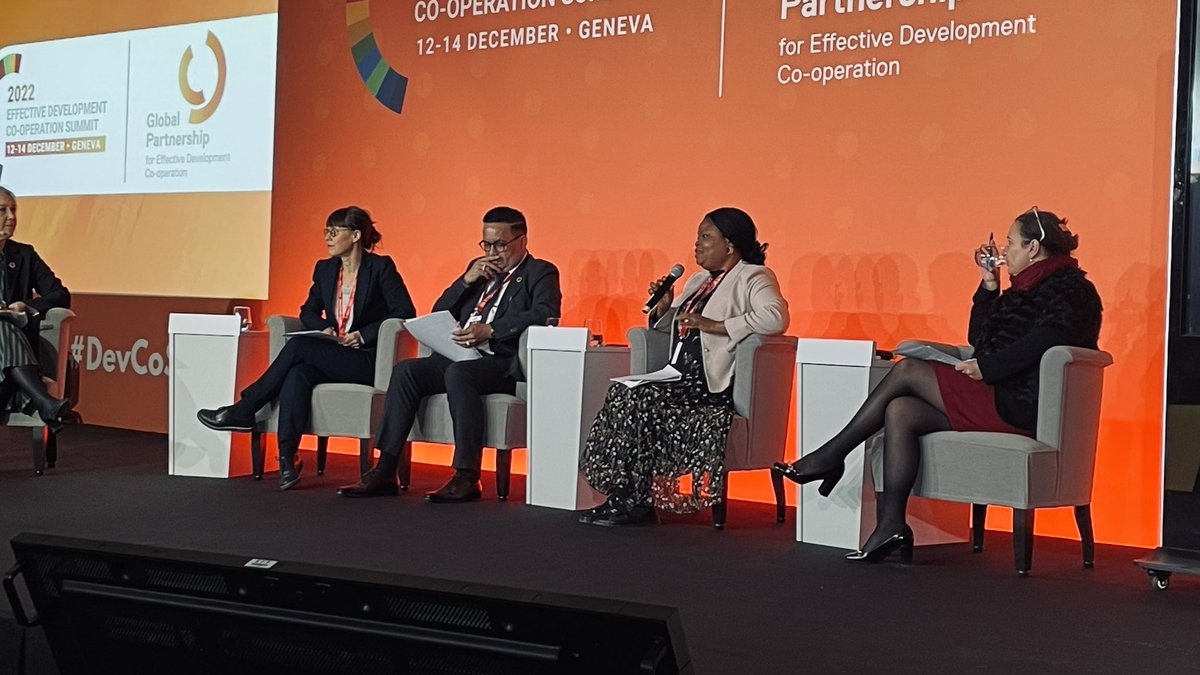 #financing #DevCoSummit Nigeria’s HE Princess Adejoke Orelope-Adefulire speaks to Nigeria’s #INFF Integrated National Financing Framework and the opportunities this has created at the national level