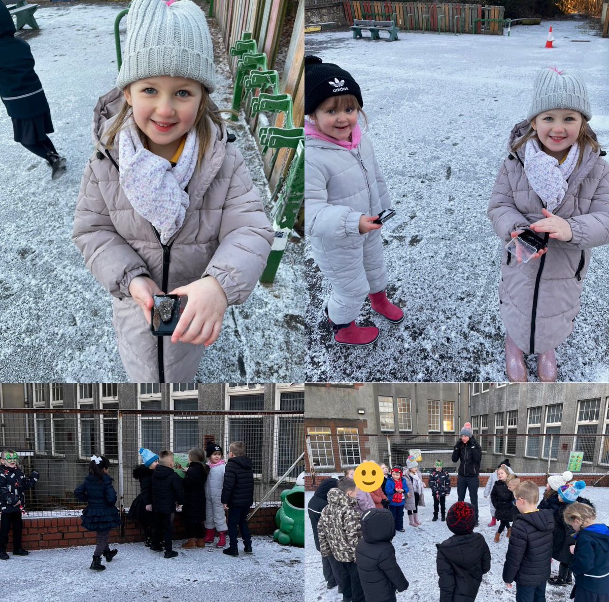 netherthirdps's tweet photo. P1/2D enjoyed a visit from @eaclost teacher Mrs Conquer yesterday morning. The pupils explored their senses in the outdoors and collected treasure for their boxes❄️🌳@eaclost https://t.co/7PfbBxwmiX