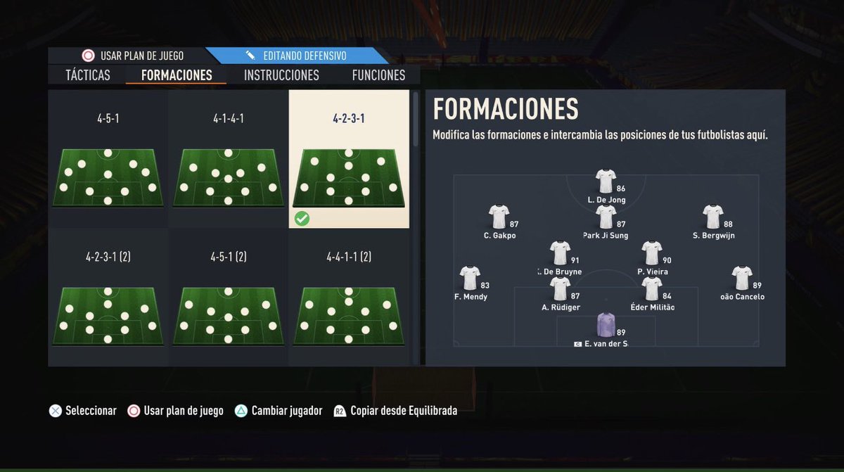 94Prez's tweet photo. @TeamDUXGaming @pabloalbarra_ @Rulasss47 Juego 4-4-2 y tengo 400k para mejorar https://t.co/iaDmzORMZw