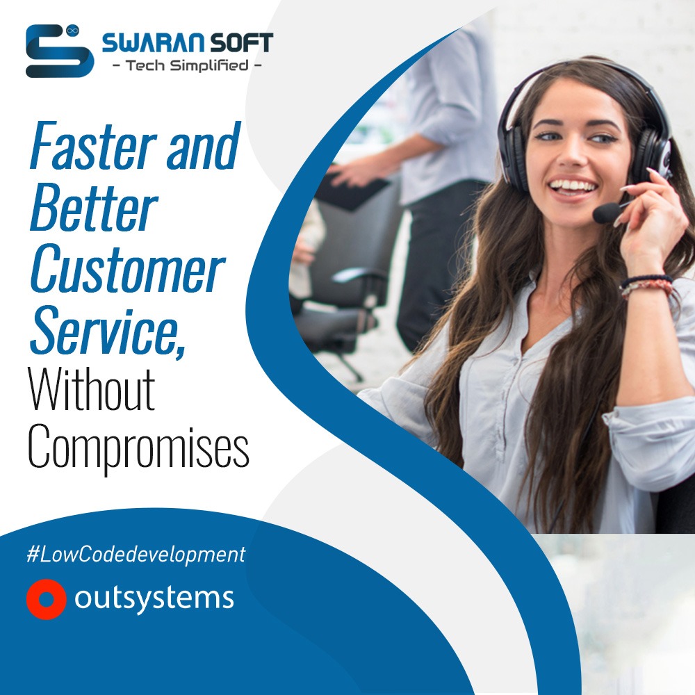 SwaranSoftIndia's tweet photo. OutSystems for Customer Experience Transformation. Faster and Better Customer Service, Without Compromises.
https://t.co/bsKV0FrORl
#outsystemspartner #outsystems #swaransoft #LowCode #NoCode #ModernDevelopment #digitaltransformation https://t.co/NmG91jrp9a