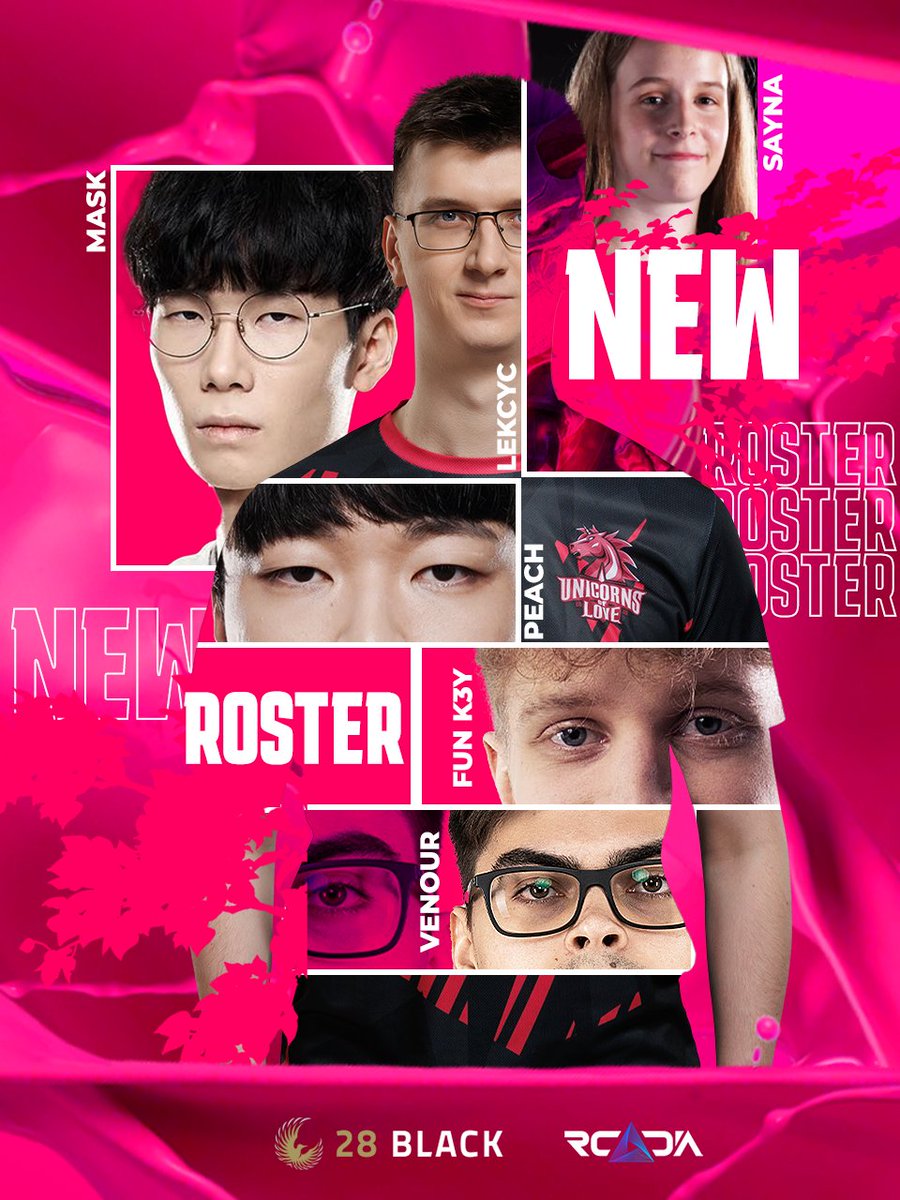 We are happy to announce our new roster! Please welcome them with a lot of ❤️.

#USEWIN #StraussPrimeLeague
