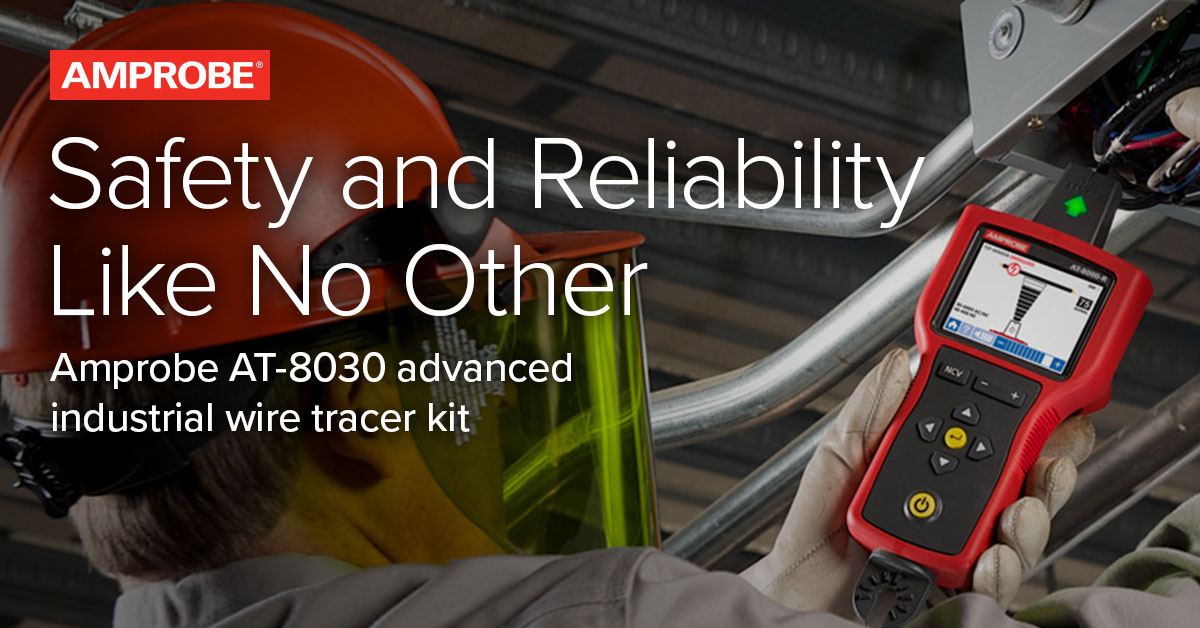 ITMinstruments's tweet image. Experience safety and reliability like no other! Find out why the Amprobe AT-8030 wire tracer is the ideal tool for electricians.
bit.ly/3FaaaJl
#wiretracer #safety #electricians