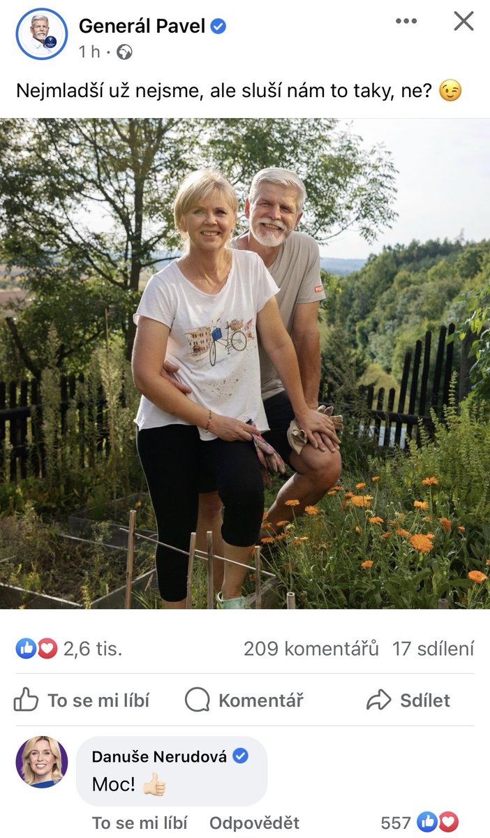 Co se to děje? ❤️ <a href="/danusenerudova/">Danuše Nerudová</a> <a href="/general_pavel/">prezidentpavel</a>