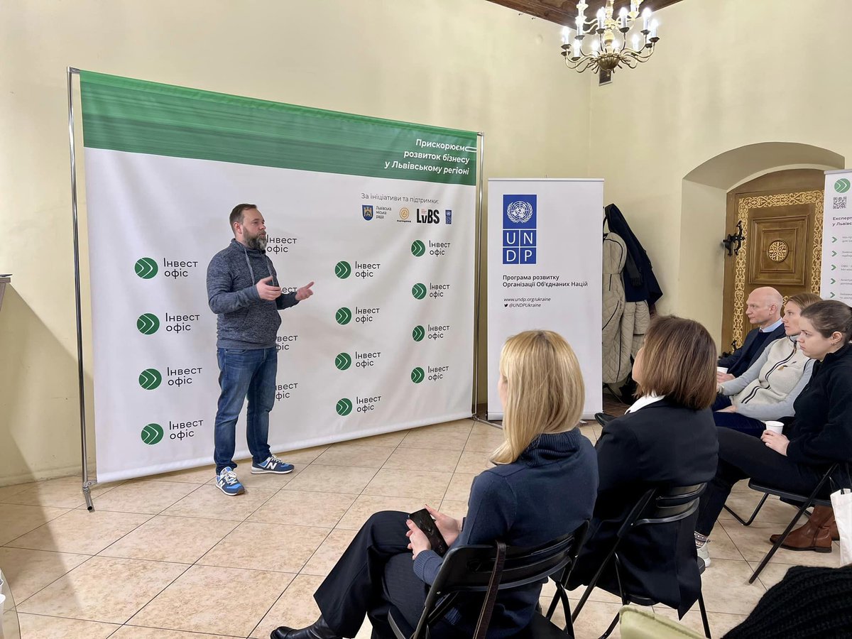 UNDP Ukraine 🇺🇦 (@undpukraine) on Twitter photo 🇺🇳<a href="/UNDP/">UN Development</a>, together with partners from <a href="/peopleof_action/">Львівська обласна військова адміністрація</a>, <a href="/lvivadm/">Lviv City Council</a> & <a href="/_LvBS_/">UCU Business School</a>, are sustaining the Invest Office in #Lviv. Since September 2022, Invest Office specialists have provided over 140 consultations for SMEs, supporting, in particular, more than 40 displaced businesses 👩💼👨💻 🇺🇳<a href="/UNDP/">UN Development</a>, together with partners from <a href="/peopleof_action/">Львівська обласна військова адміністрація</a>, <a href="/lvivadm/">Lviv City Council</a> & <a href="/_LvBS_/">UCU Business School</a>, are sustaining the Invest Office in #Lviv. Since September 2022, Invest Office specialists have provided over 140 consultations for SMEs, supporting, in particular, more than 40 displaced businesses 👩💼👨💻
