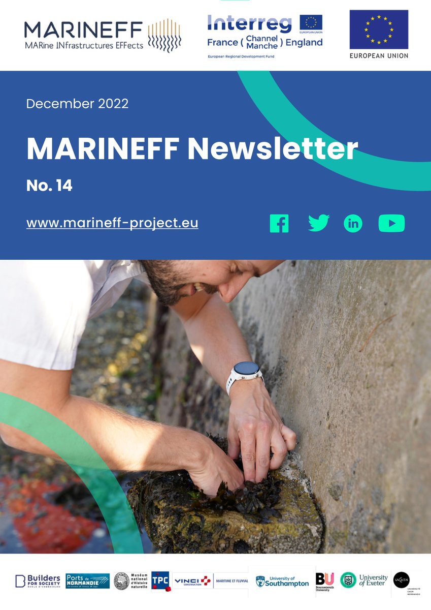The December #Marineff newsletter is now available online! Find out about how our latest workshop and fieldwork went and learn about our FINAL project event in March 2023! 
bit.ly/3iPhJfA