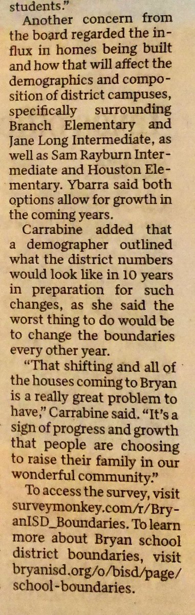 nprosenheim's tweet image. Example of how Population projections are used - @BryanISD changing school attendance boundaries @theeagle #thingsilike #planningmethods