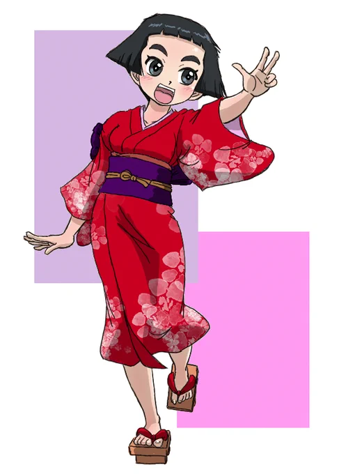 #上西千代子生誕祭2022 振り返ると結構上西を描いてますね基本前髪ぱっつんとかおかっぱ好きなんです 