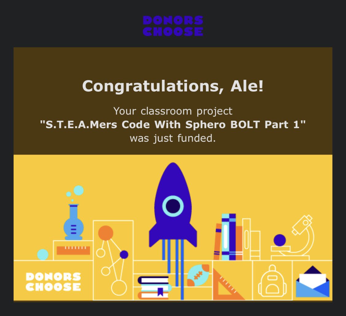 Ale Antillón (@sraantillon) on Twitter photo Thank you <a href="/CognizantFdn/">Cognizant Foundation</a> for funding my projects yesterday! We are so excited to be able to have the technology to learn to code. #DonorsChoose Thank you <a href="/CognizantFdn/">Cognizant Foundation</a> for funding my projects yesterday! We are so excited to be able to have the technology to learn to code. #DonorsChoose