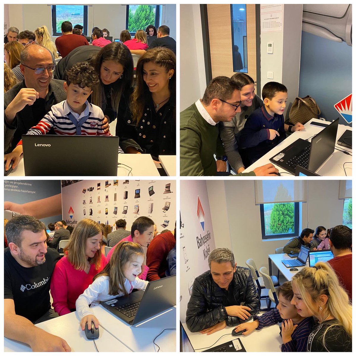 BlkBahcesehir's tweet photo. Anaokulu Turuncu Sınıf öğrencilerimiz ve velilerimiz ile "Ailemle Kodluyorum" etkinliğimizi gerçekleştirdik.❤️💙
#hourofcode @BuketAdiguler @tugbaozdinc @busraaltuntasbk @burgencay https://t.co/HRyisvYncI