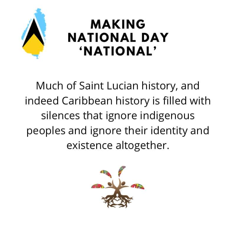 RhyesaJ's tweet image. Let us strive to make National Day truly 'national'. 

#SaintLucia
#NationalDay
#FirstPeople
#Reparations