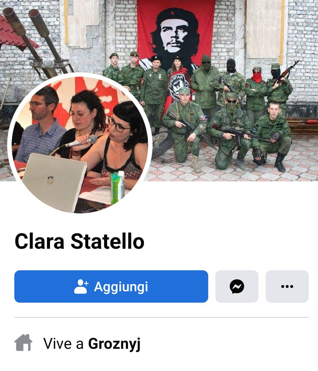 ChroniclesKiev's tweet photo. Questo delirio? #Fazolo sullo sfondo, gente armata che probabilmente combatte nel #Donbass in nome del Che? Ma che cos'è? Chi è? Ma le istituzioni e le procure, che ci stanno a fare? Se abbiamo scelto di aiutare l'🇺🇦 facciamolo fino in fondo, smantellando anche questi deliri. https://t.co/ClAFkd7Swg
